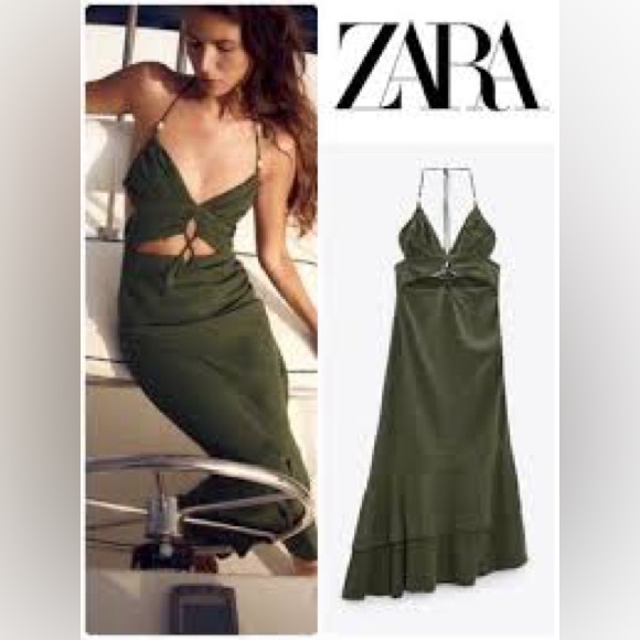 Linen Zara Dress - Picture 1 of 4